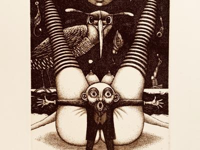 Dušan Polakovič, Ex Libris 05, 21x21 cm, 130 EUR