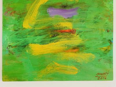 Ján Hlavatý, Vietor, olej na plátne, 50x40 cm, 560 EUR