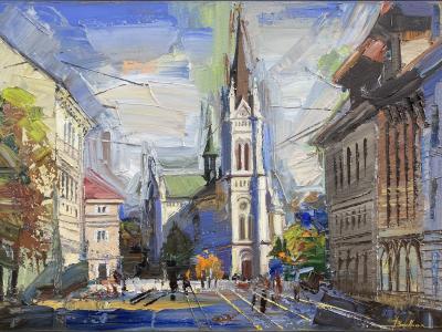 Bratislava Bluemental II 70x50 900 Eur