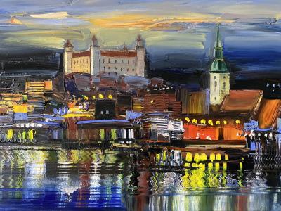 Bratislava Noc 70x100 1200 Eur