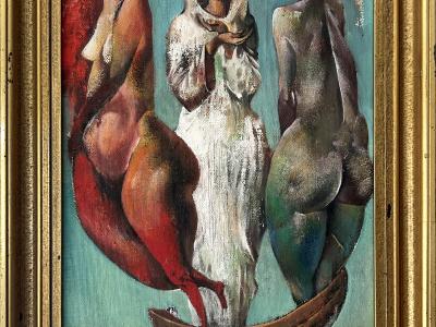 Cvetelin Cvetanov, Deň a noc, 25 x 35 cm, olej, 350 EUR