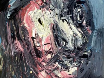 MAREK ORMANDÍK, PS, AKRYL NA PLÁTNE, 50X40 CM, 1.600,- EUR