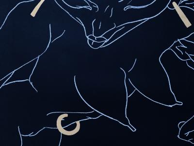 Boris Jirků, Akt E, serigrafia, 70x100 cm, 850 EUR