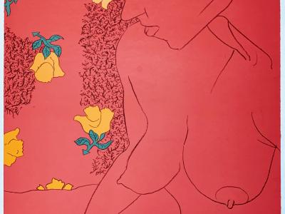 Boris Jirků, Akt F, serigrafia, 70x100 cm, 850 EUR