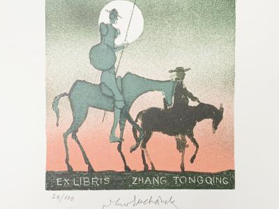 Vladimír Suchánek, Ex Libris ZHANG TONGQING, 15x20 cm, 180 EUR