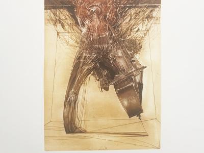 Karel Demel, Kontrabas, 36x50 cm, 240 EUR