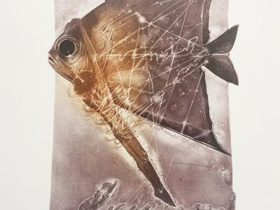 Karel Demel, Hlubina III., 25x35 cm, 160 EUR