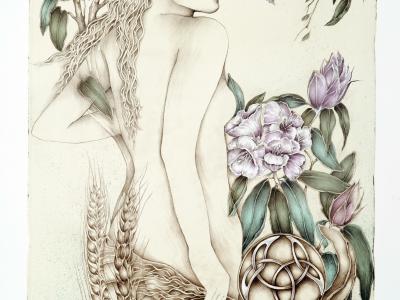 Harmonia zrelosti, 64 x 48 cm /v ráme 84 x 65 cm/  240 EUR