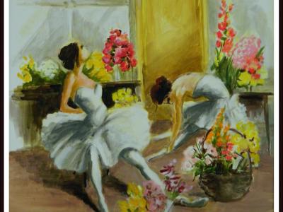 Milan Herenyi, Po premiére, 60x80 cm,  maľba na plátne, 1200 EUR