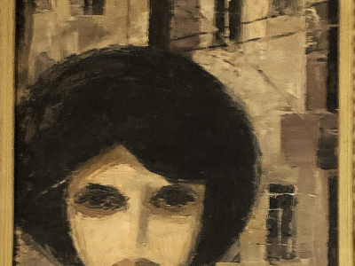 Fero Perger, Žena - portrét (1965), 40x65 cm, 650 EUR