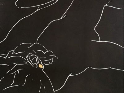 Boris Jirků, Akt A, serigrafia, 70x100 cm, 850 EUR