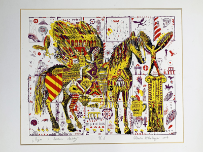 Martin Kellenberger, Pegas, 50x40 cm, 440 Eur