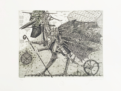 Oleg Denisenko,Travelers, 39x27, 270 EUR