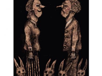 Martin Šulík, Optimista a pesimista, 63x50 cm, 250 EUR