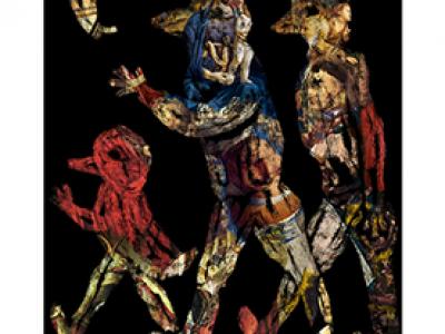 Martin Šulík, Traja Vtáci, 60x80 cm, 280 EUR