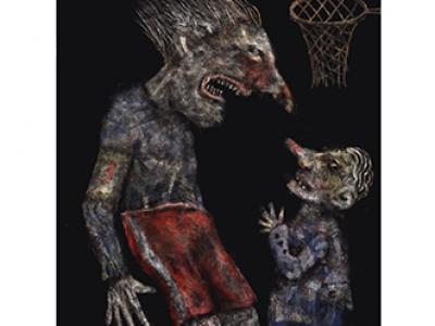 Martin Šulík, Tréner, 63x50 cm, 250 EUR