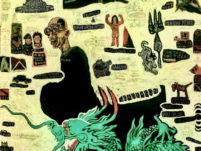 Roman Lazar, THE STORY, 140x140 cm, 2400 EUREUR