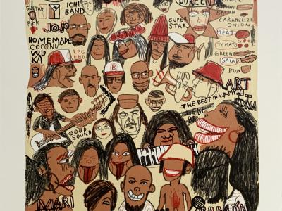 Grafika, Litografia, Band, A3, 198 EUR