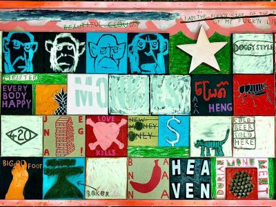 Roman Lazar, KAMPOT STORY 2023, 200x100 Kombinovaná technika 2800€